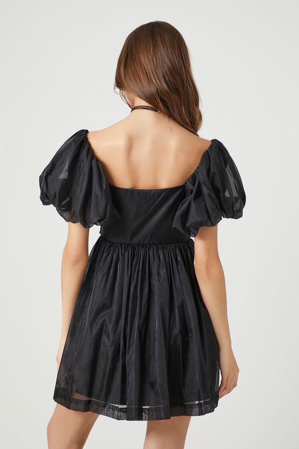 Sweetheart Chiffon Mini Dress | Forever 21 Product Image