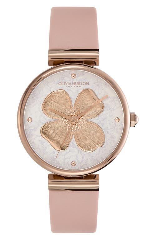 Olivia Burton Dogwood T Bar Watch, 36mm Product Image