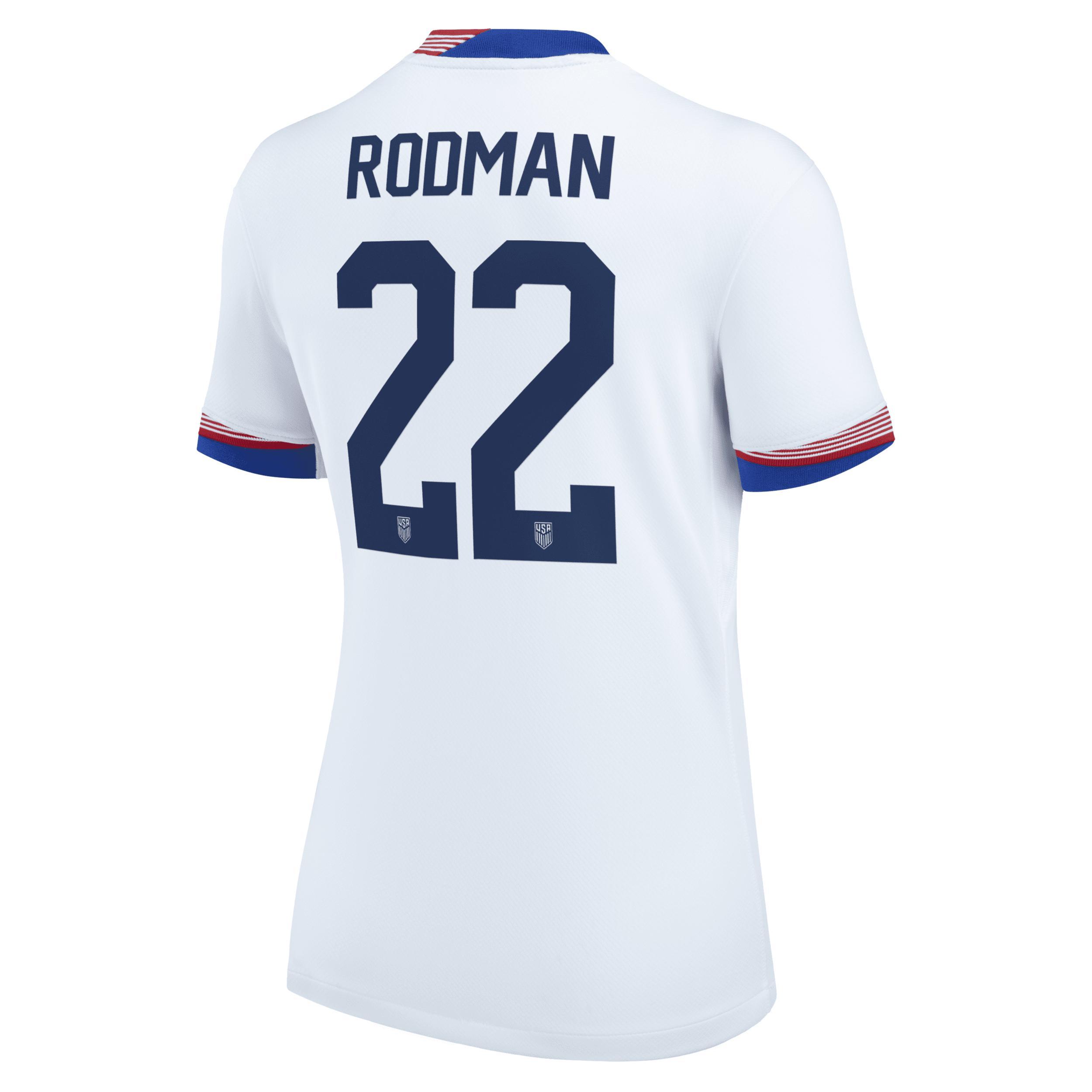 Trinity Rodman USWNT 2024 Stadium Away Nike Women's Dri-FIT Soccer Jersey Product Image