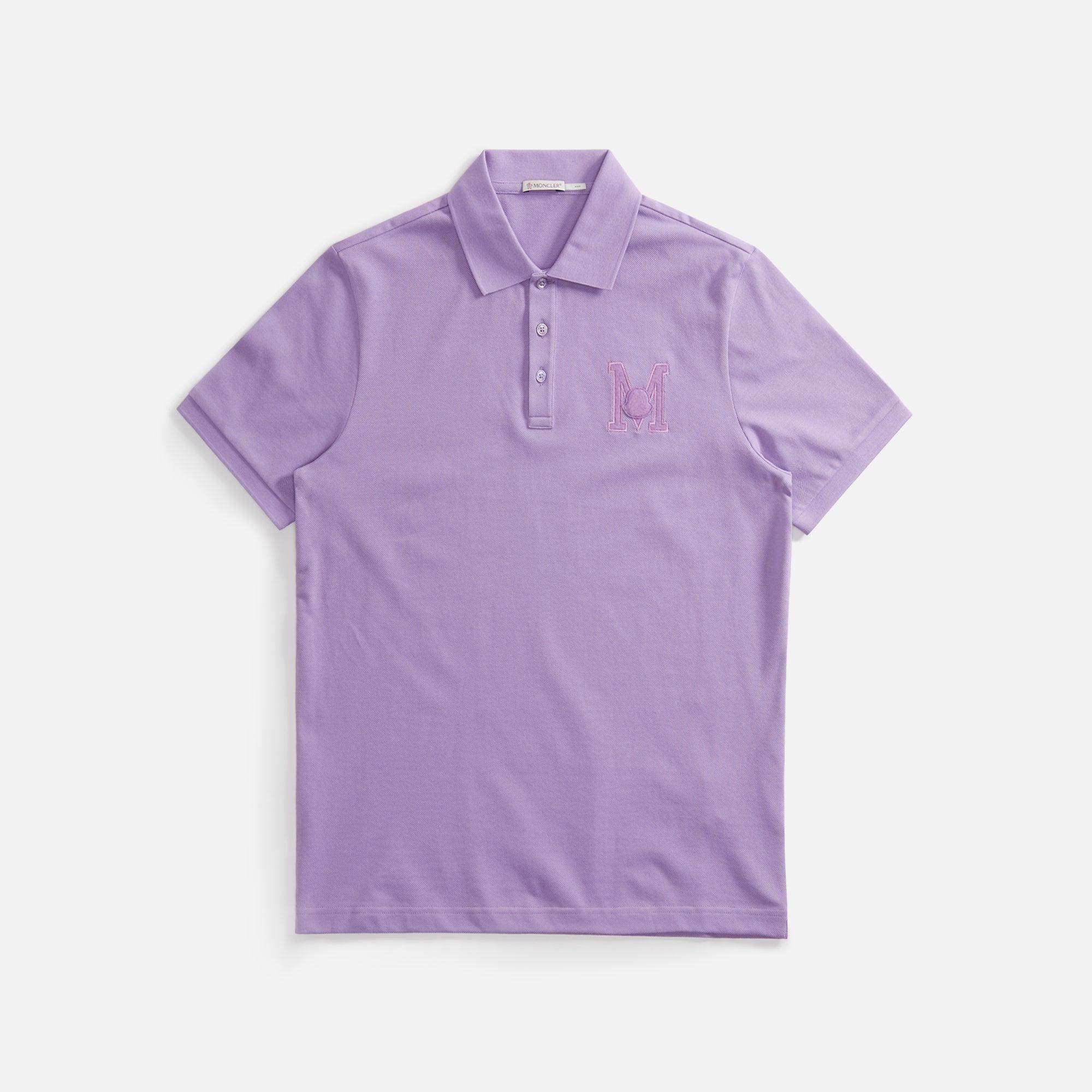 Moncler Polo - Pastel Purple Male Product Image