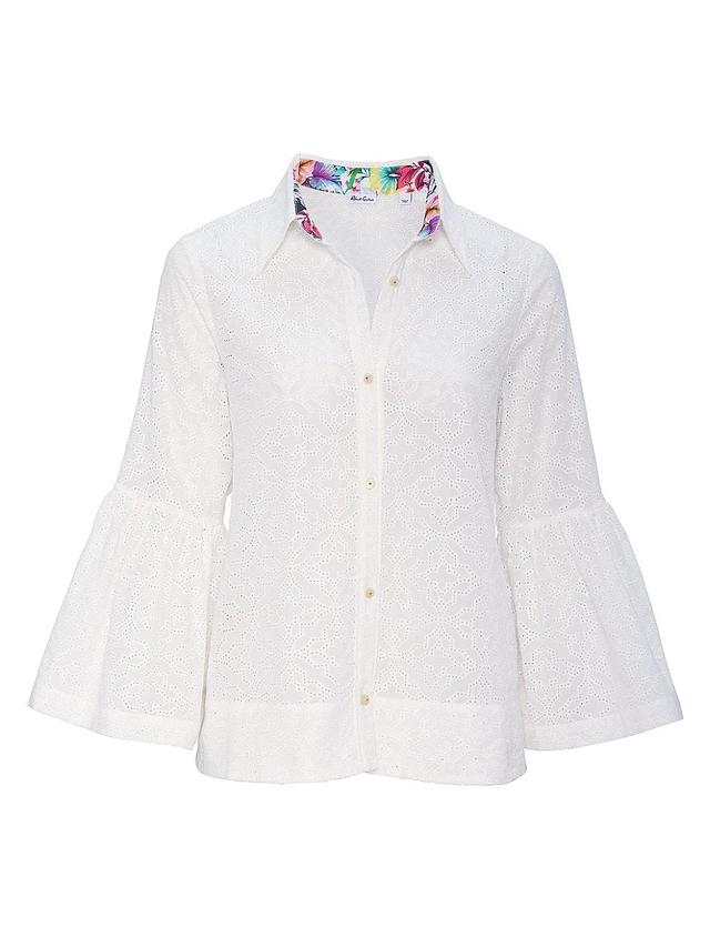 Womens Harper Eyelet Blouse Product Image