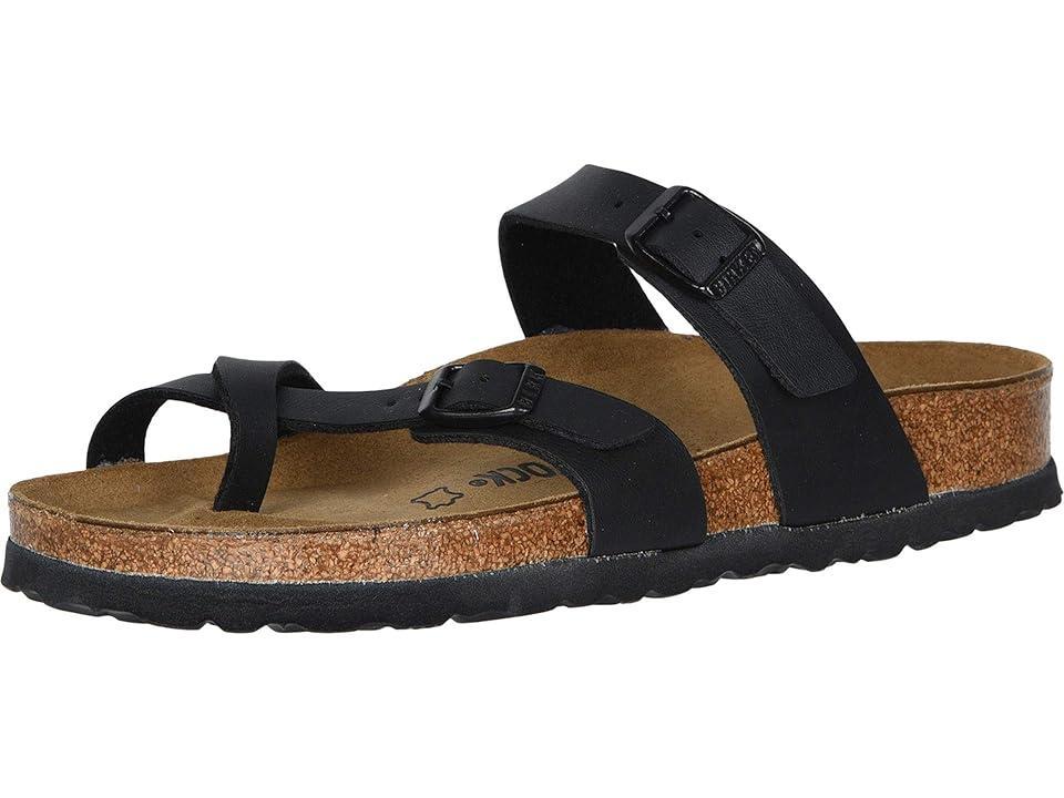 Birkenstock Mayari - Birko-Flor Birkibuc Birko-Flor 1) Women's Sandals Product Image