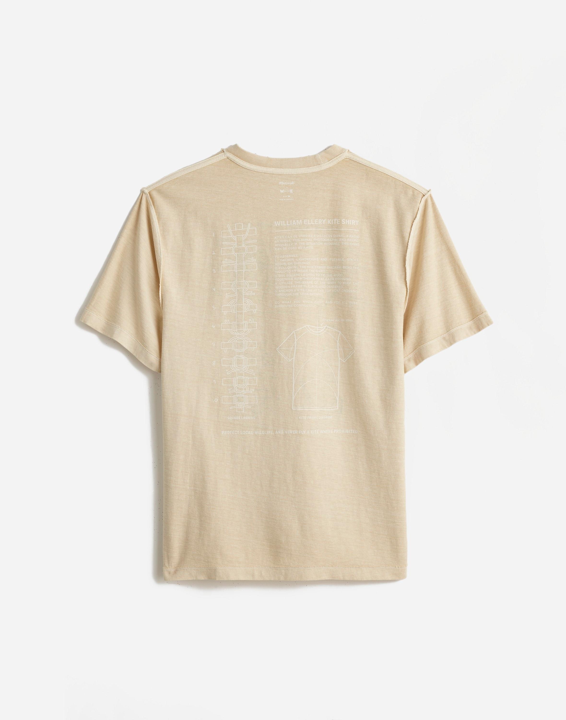 Madewell x William Ellery Convertible Kite Graphic Tee Product Image