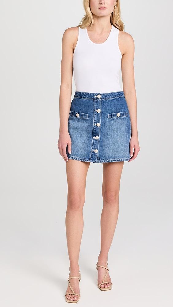 L'AGENCE Kris Mini Skirt | Shopbop Product Image