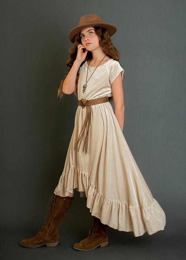 Aleena Dress in Ivory Product Image