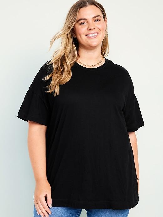 Oversized EveryWear Tunic T-Shirt Product Image