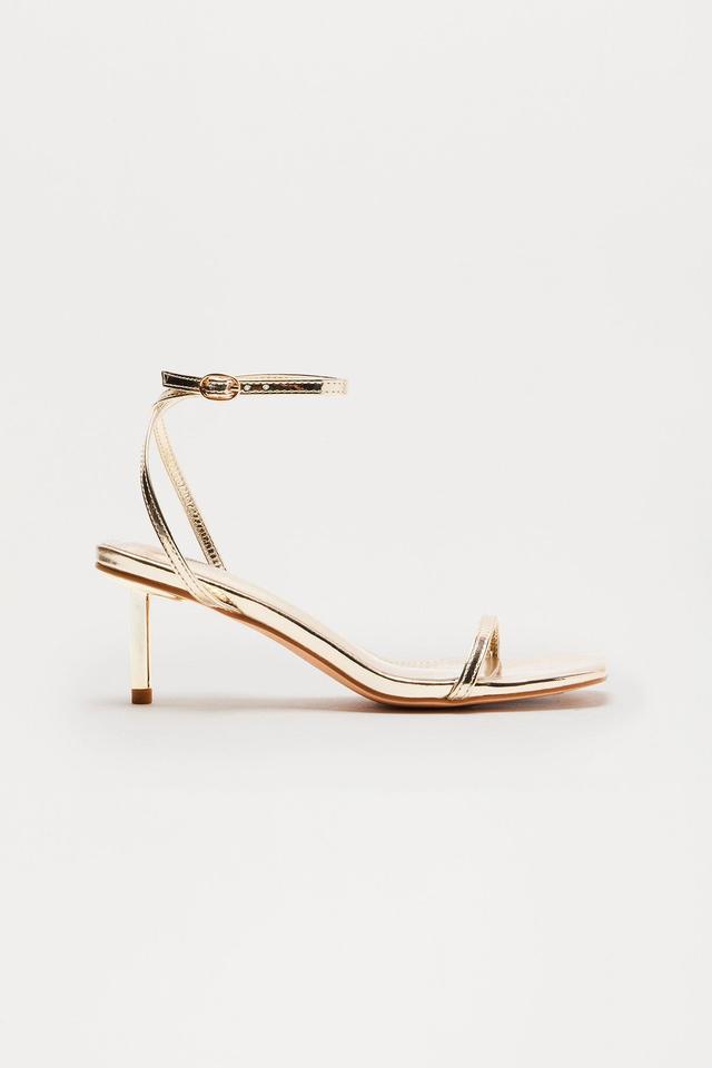 Kyla Heels - Gold Product Image