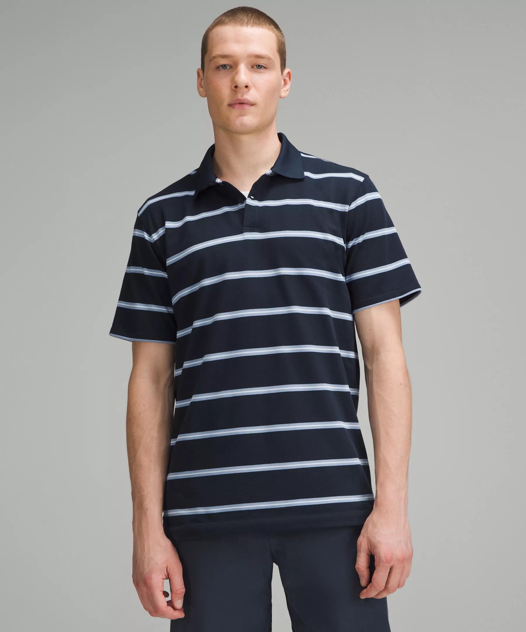 Classic-Fit Pique Short-Sleeve Polo Shirt Product Image