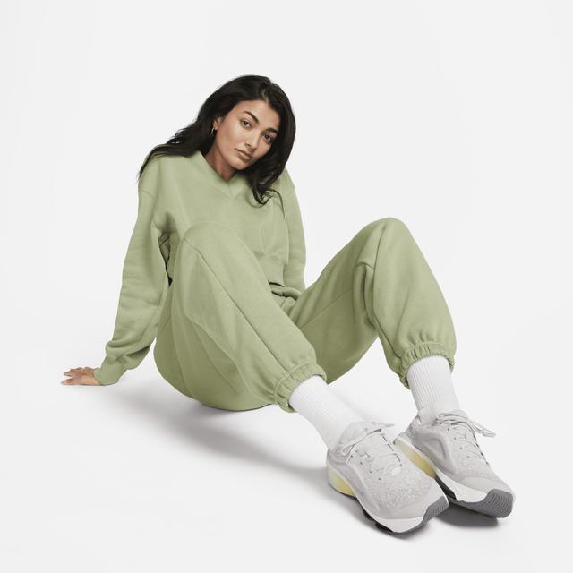 Women's Nike Sportswear Phoenix Fleece Cropped V-Neck Top Product Image