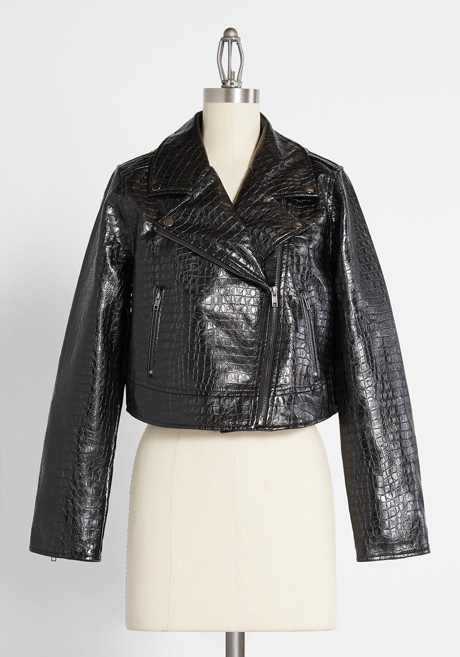 Crocodile Rock Moto Jacket Product Image