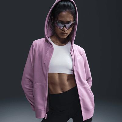 Womens Nike Sportswear Club Fleece Full-Zip Hoodie Product Image