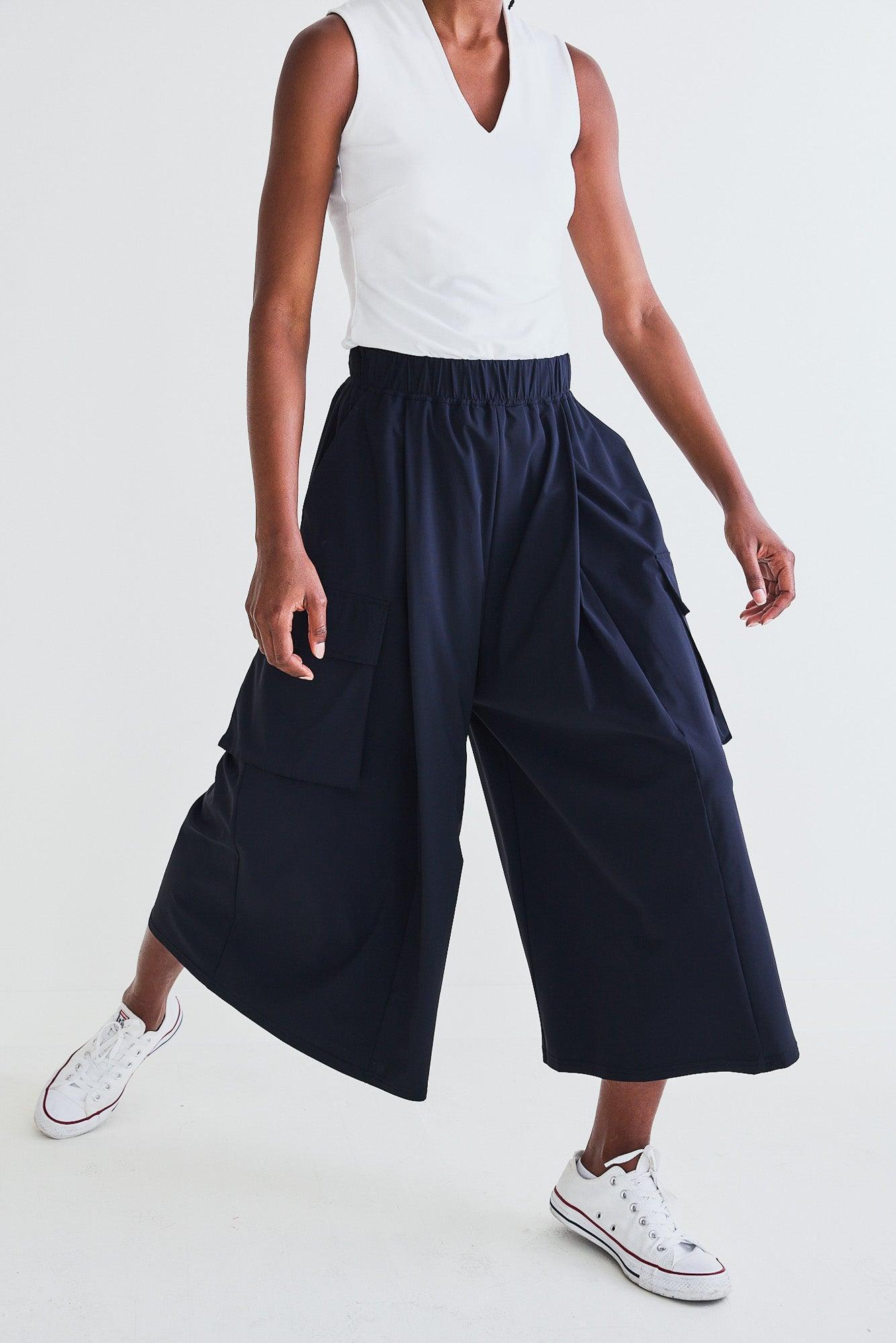 The Petite Cargo Skirt Pants Product Image