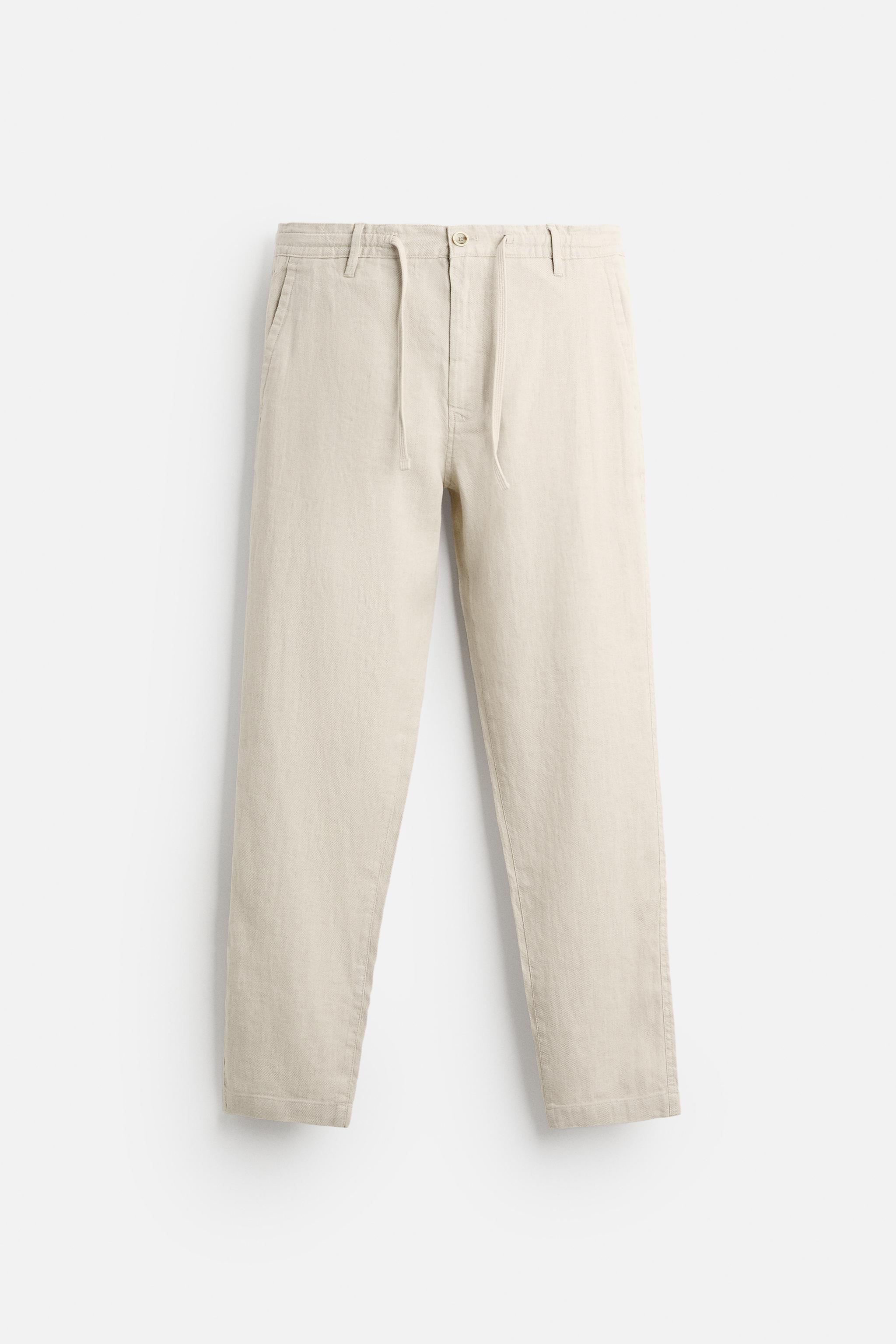 LINEN - COTTON PANTS Product Image