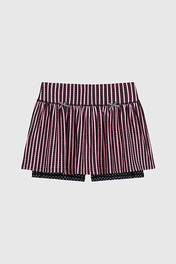 Strawberry Western Rika Ruffle Skort Womens at Urban Outfitters Product Image