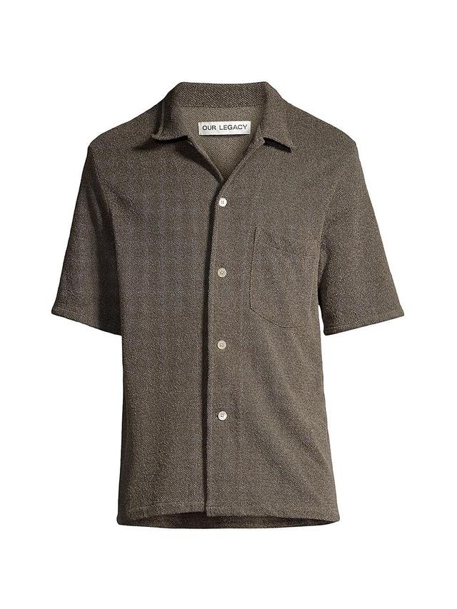 Mens Box Short-Sleeve Shirt Product Image