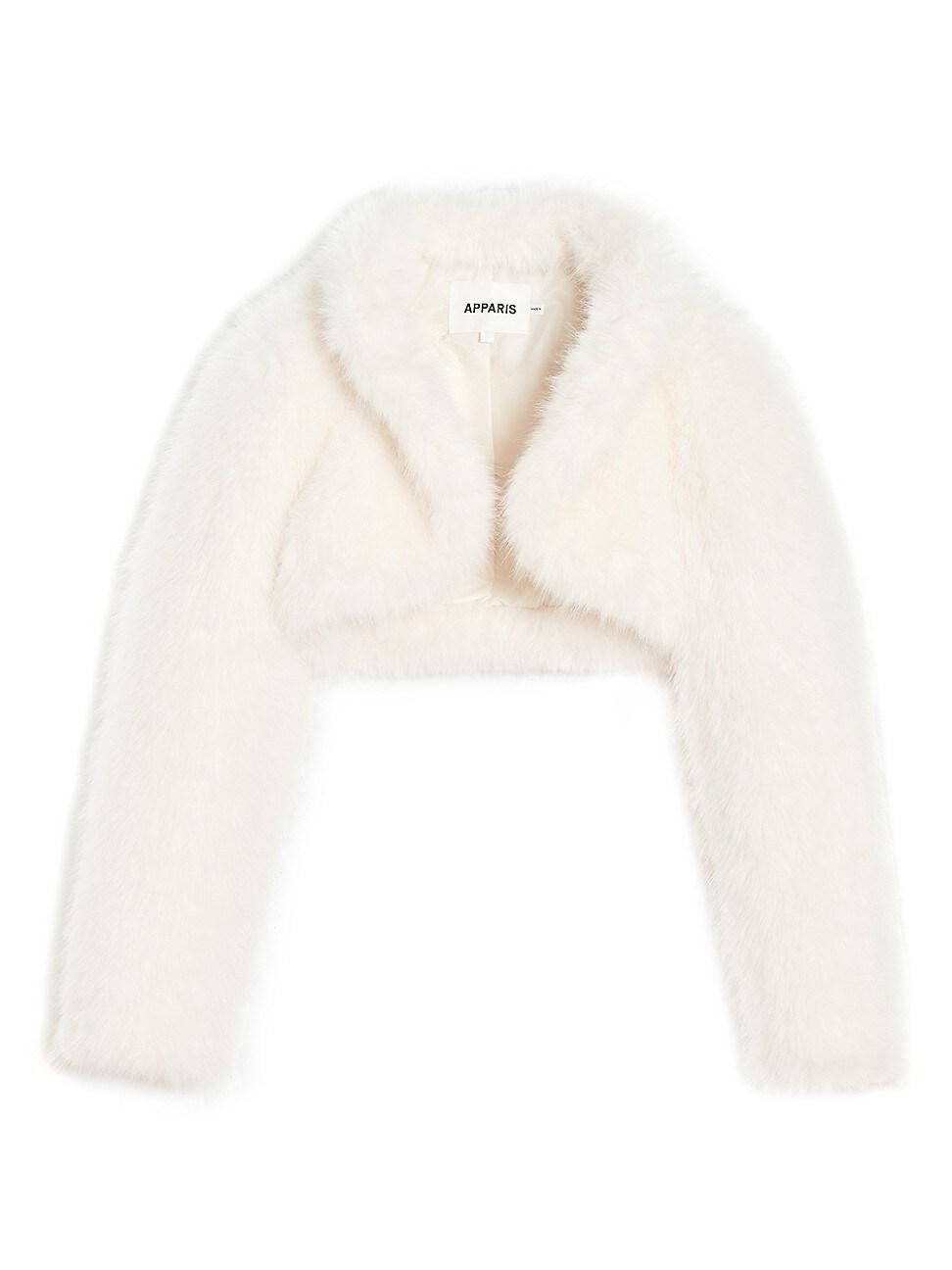 Womens Odette Faux Fur Bolero Jacket Product Image