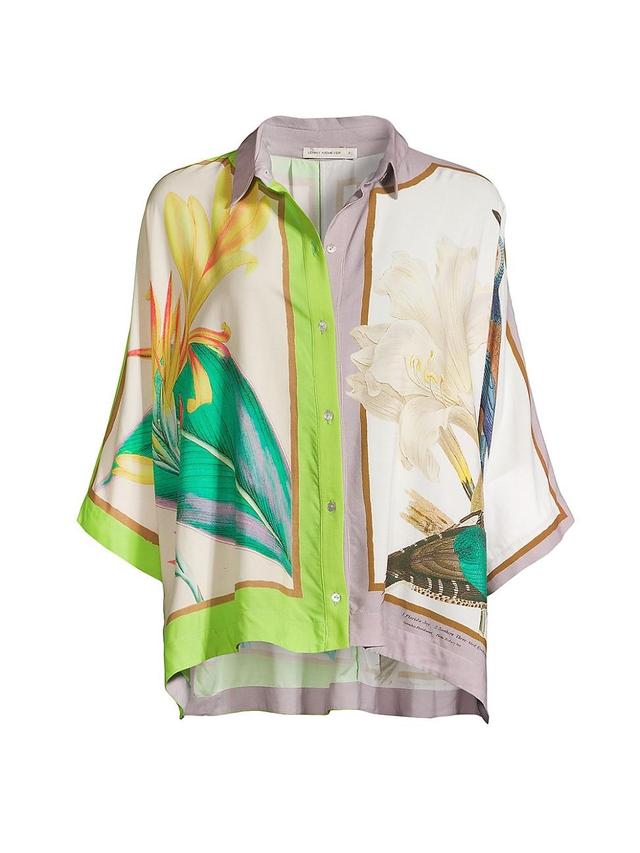 Womens Destinos Printed Button-Up Shirt Product Image