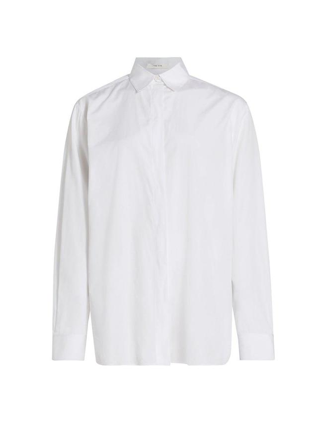 Womens Derica Cotton Poplin Shirt Product Image