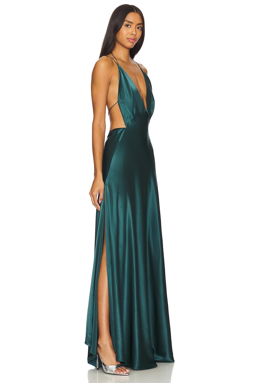 Tash Silk Maxi Dress Michael Lo Sordo Product Image