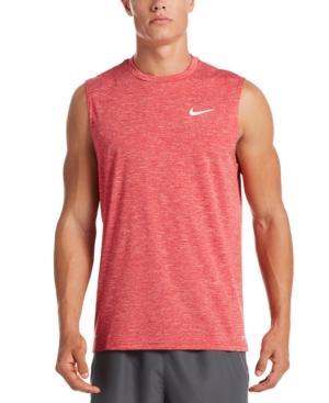 NIKE Men's Hydroguard Swim Shirt In University Red Product Image