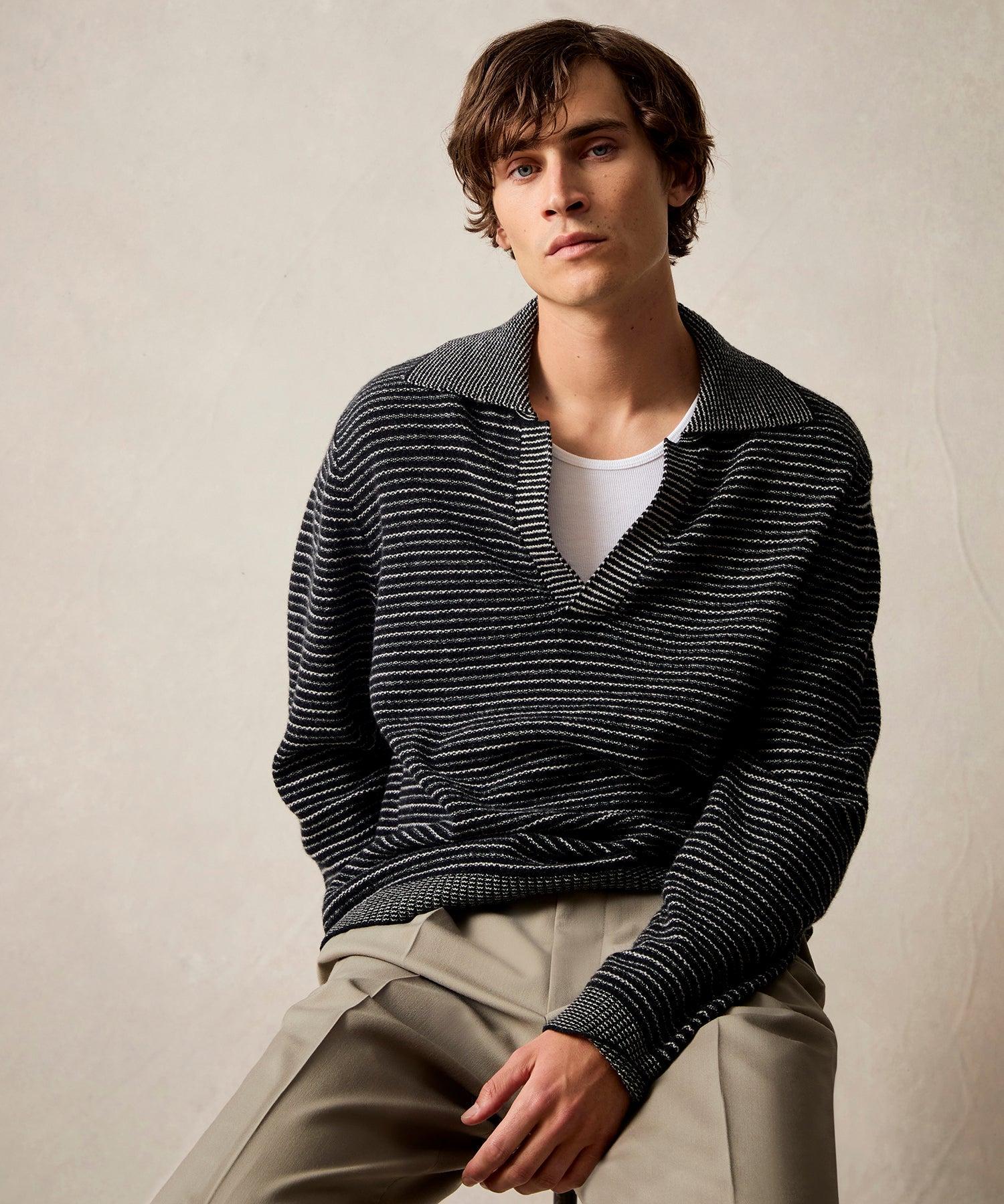 Striped Montauk Sweater Polo Product Image