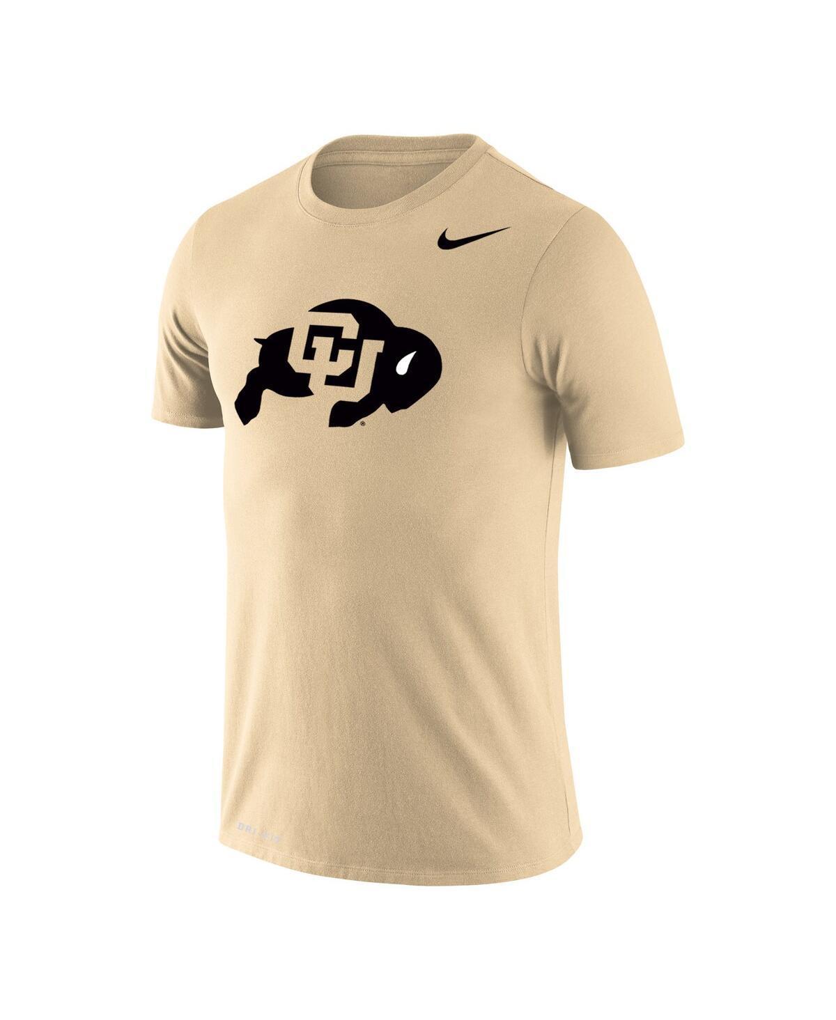 Mens Nike Gold Colorado Buffaloes LegendLogo Performance T-shirt Product Image