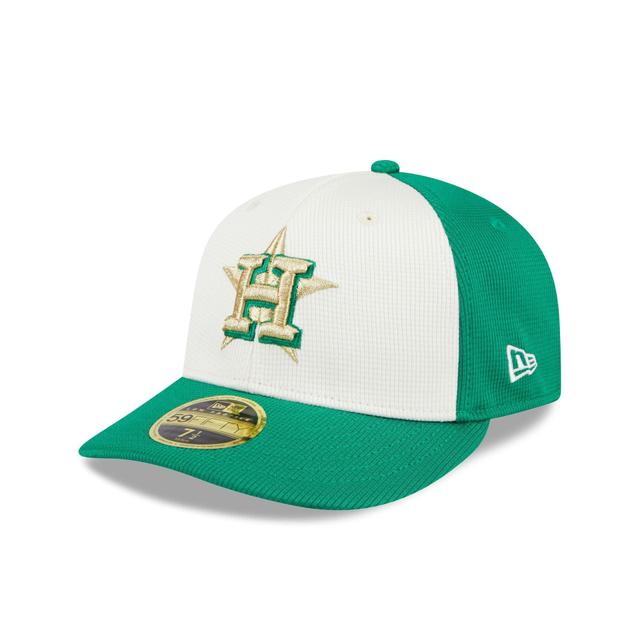 Houston Astros St. Patrick's Day 2024 Low Profile 59FIFTY Fitted Hat Male Product Image