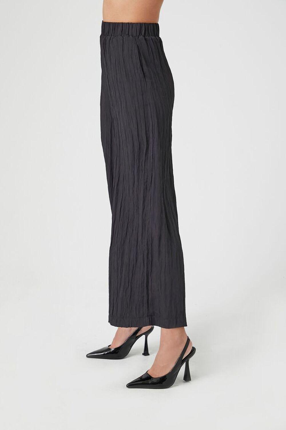 Crinkled Micropleated Culottes | Forever 21 Product Image