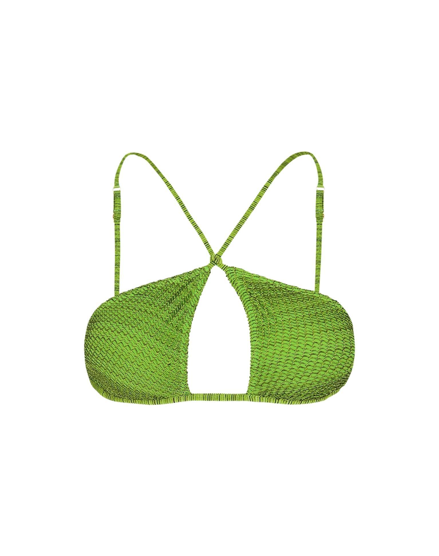 Mesh Nicole Top - Acid Green Product Image