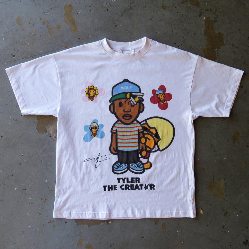 Vintage Tyler The Creator Graphic Cotton T-Shirt Product Image