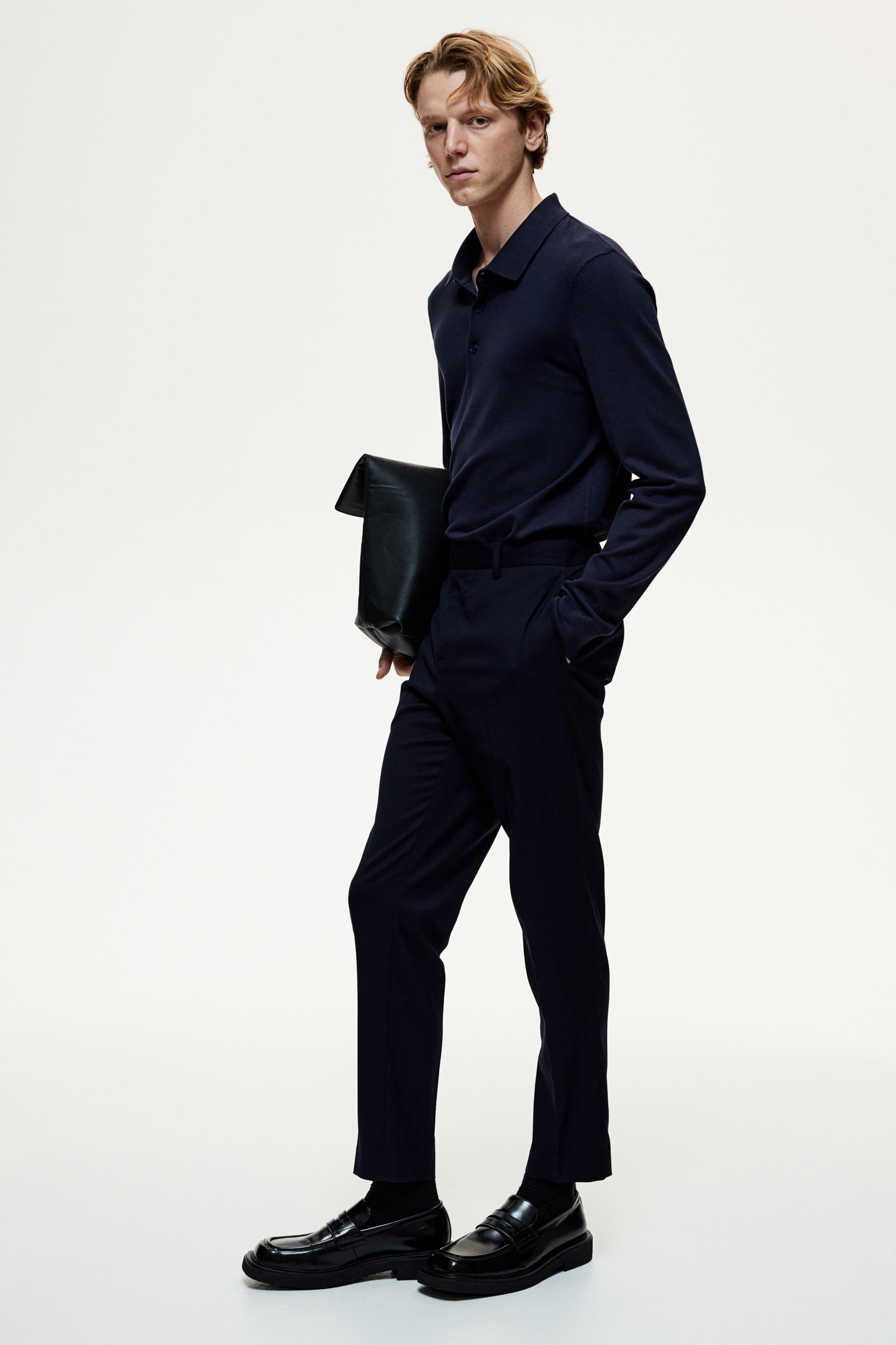 Slim-Fit Suit Pants Product Image