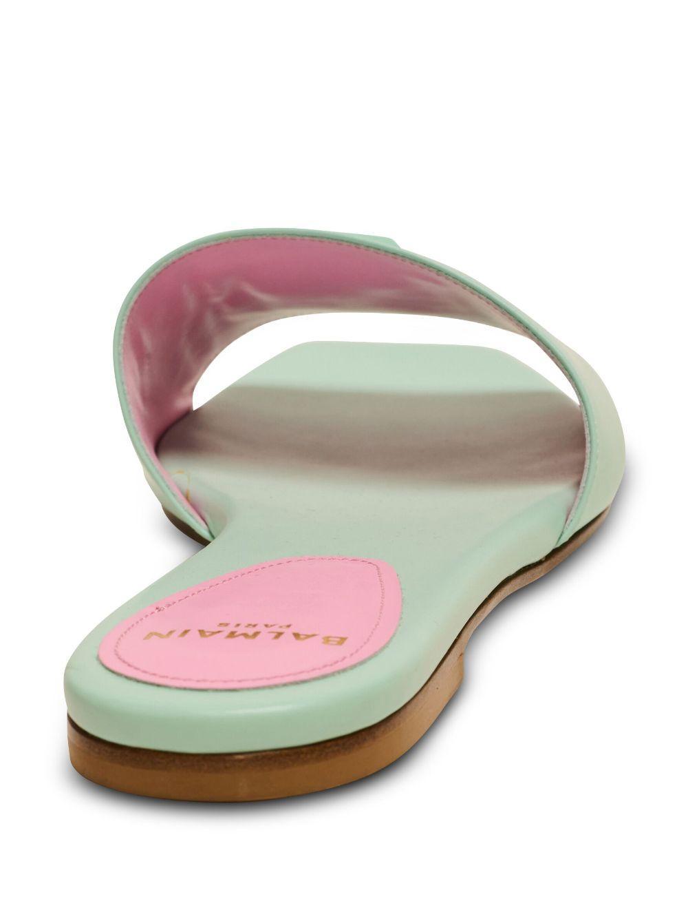 Dafne leather slides Product Image