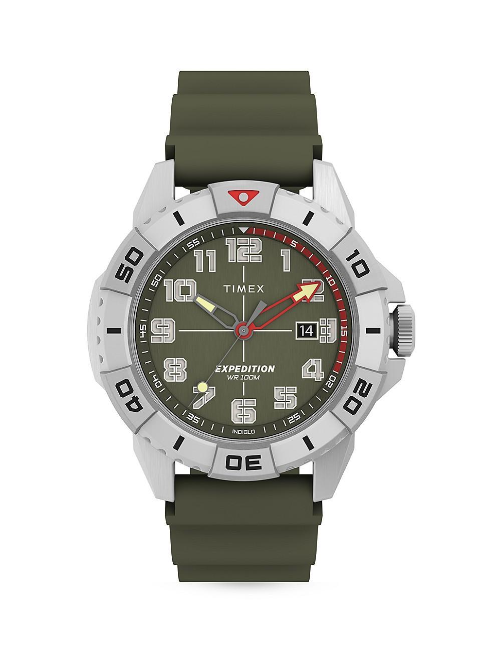 Mens Expedition Brass & Silicone Watch product image