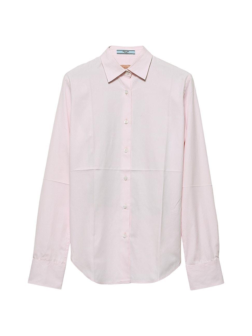 Womens Oxford Cotton Shirt Product Image