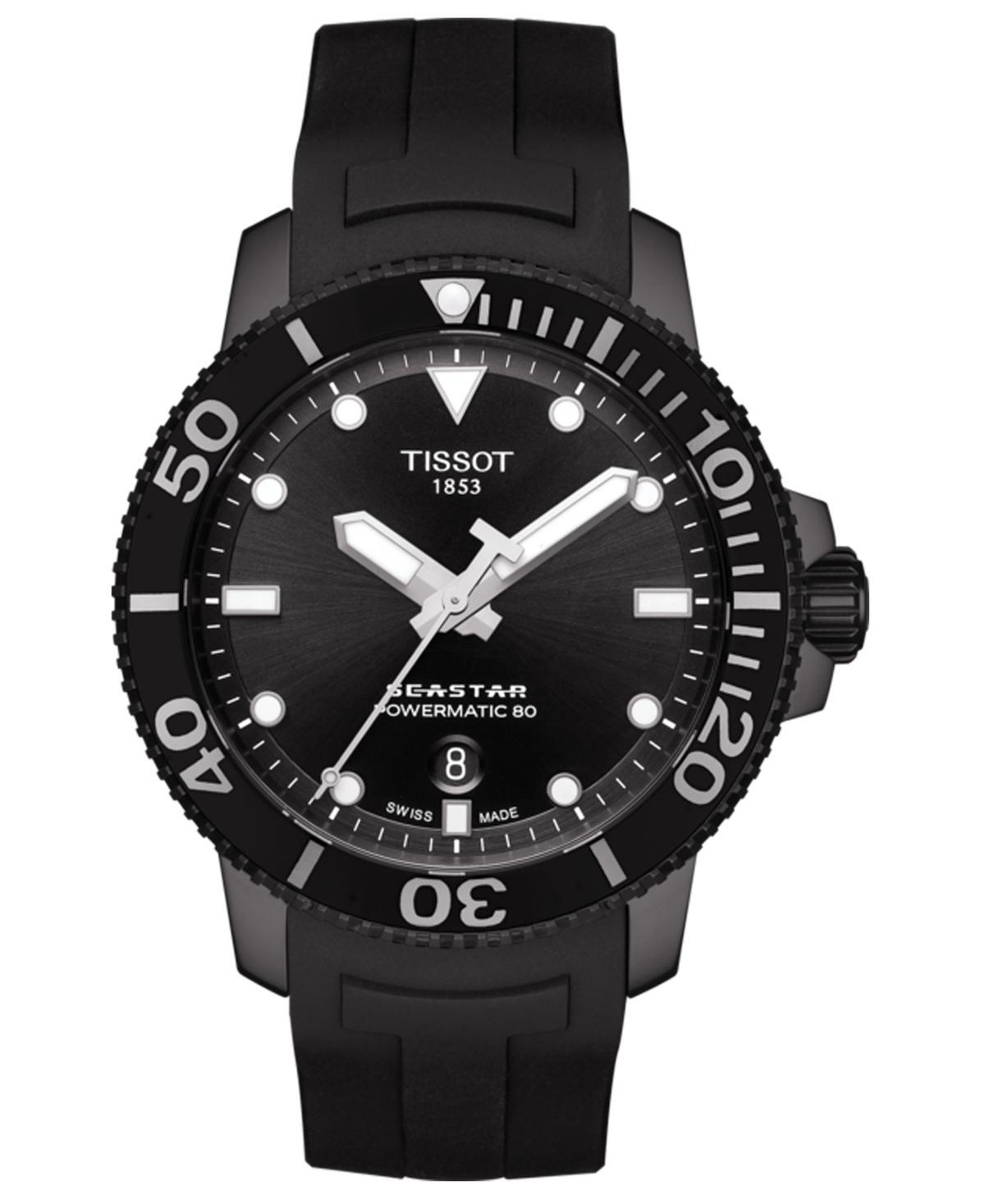 Tissot Seastar 1000 Powermatic Black Watch Product Image