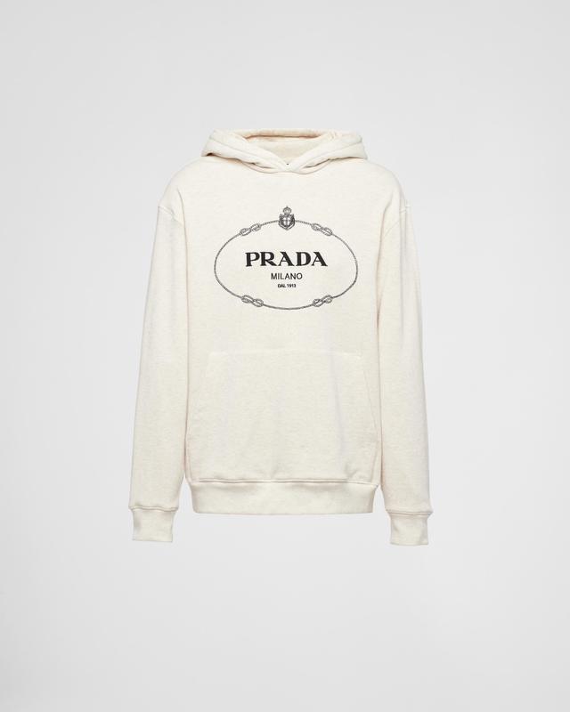 Cotton fleece hoodie Product Image