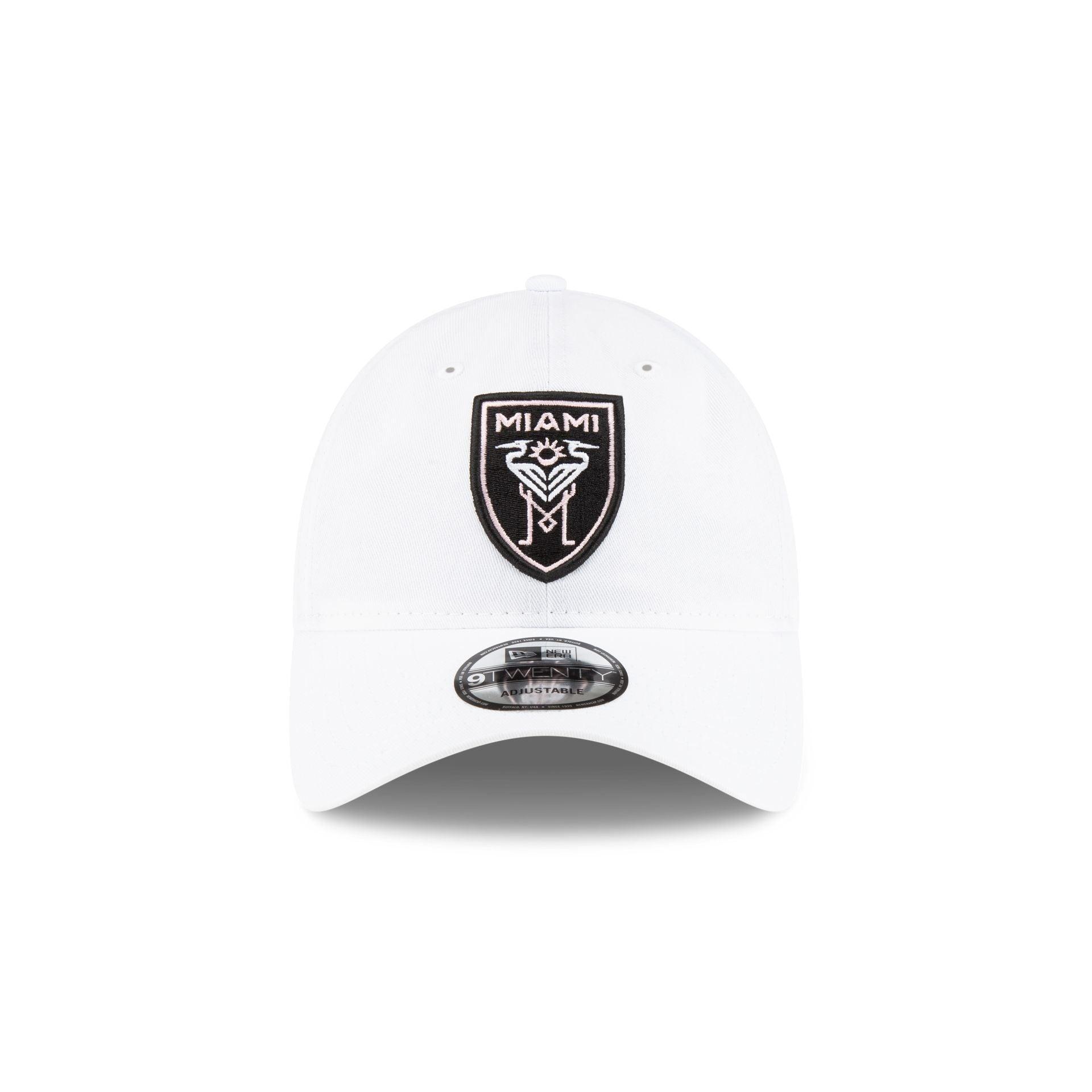 Inter Miami Basic White 9TWENTY Adjustable Hat Male Product Image