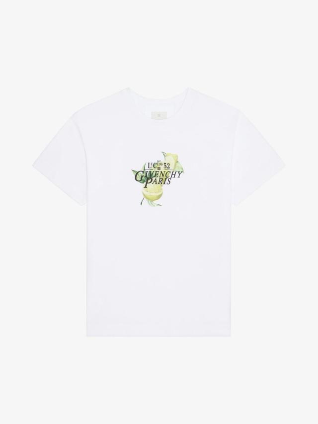 T-shirt in cotton with GIVENCHY Lemons print Product Image