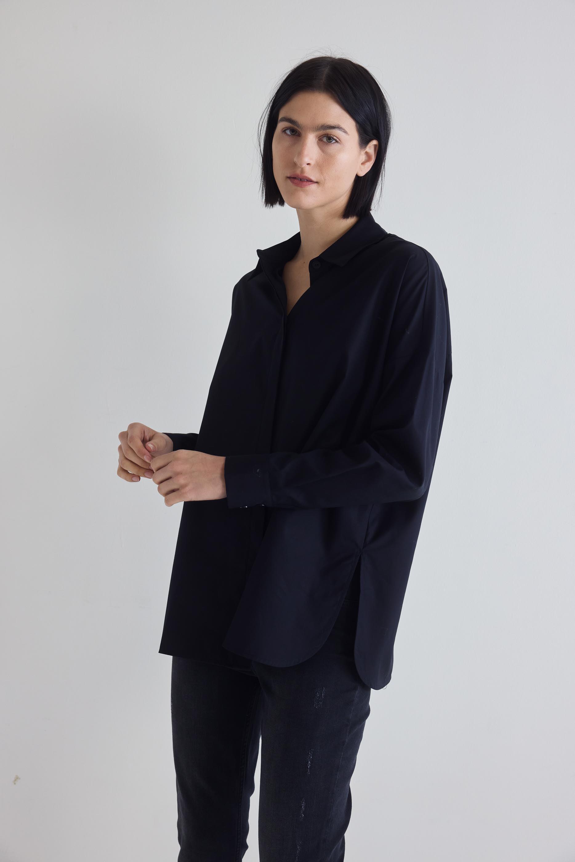 Non-Iron Refine Oversized Tunic Product Image