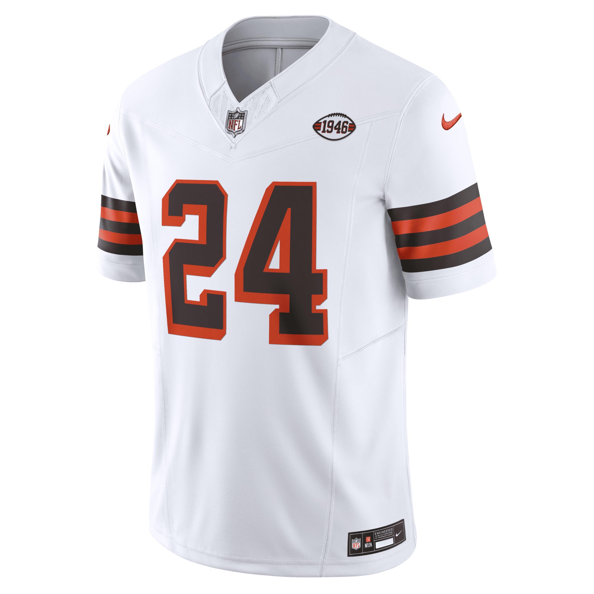 Mens Nike Nick Chubb Cleveland Browns Vapor F.U.S.E. Limited Jersey Product Image