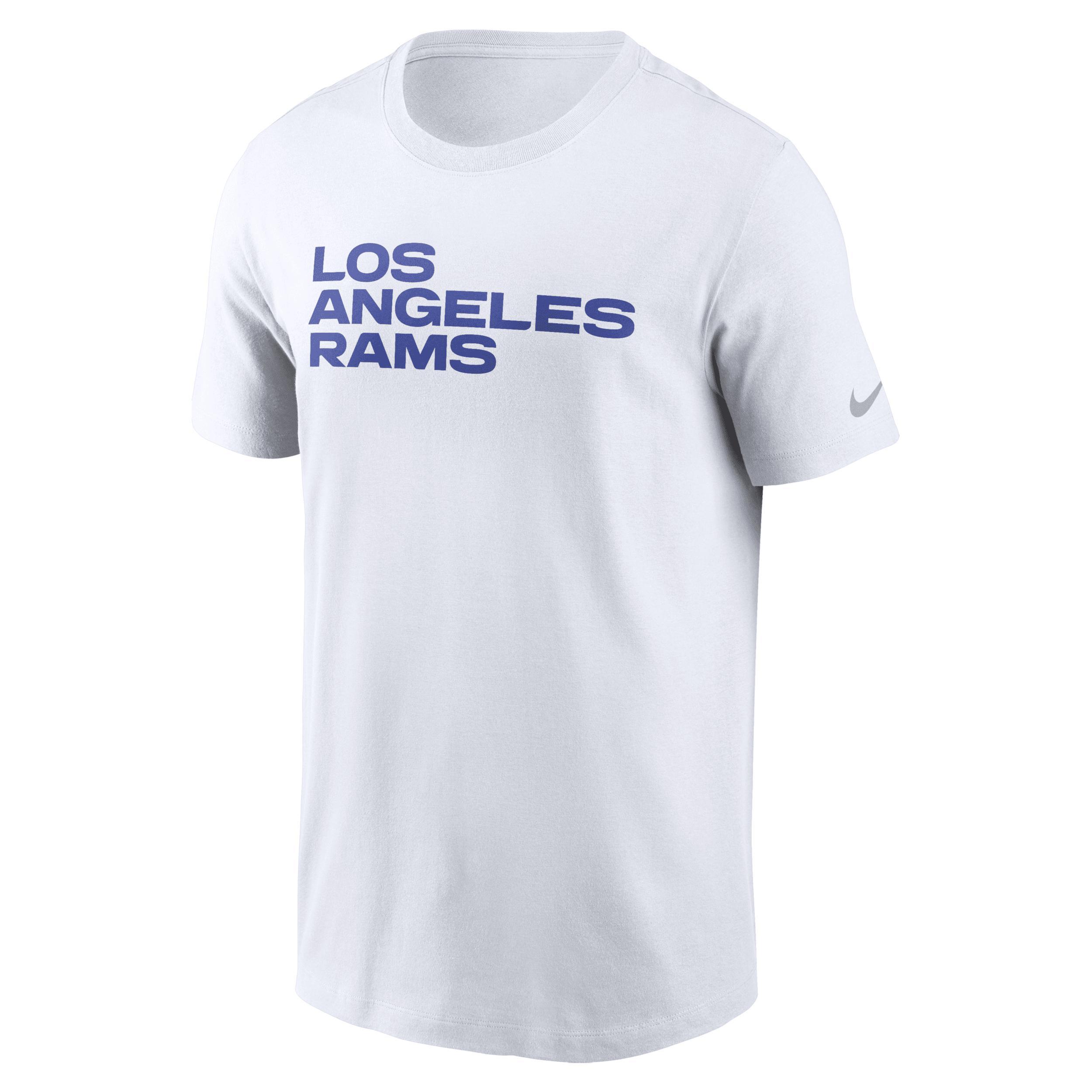 Los Angeles Rams Primetime Wordmark Essential Nike Men's NFL T-Shirt Product Image