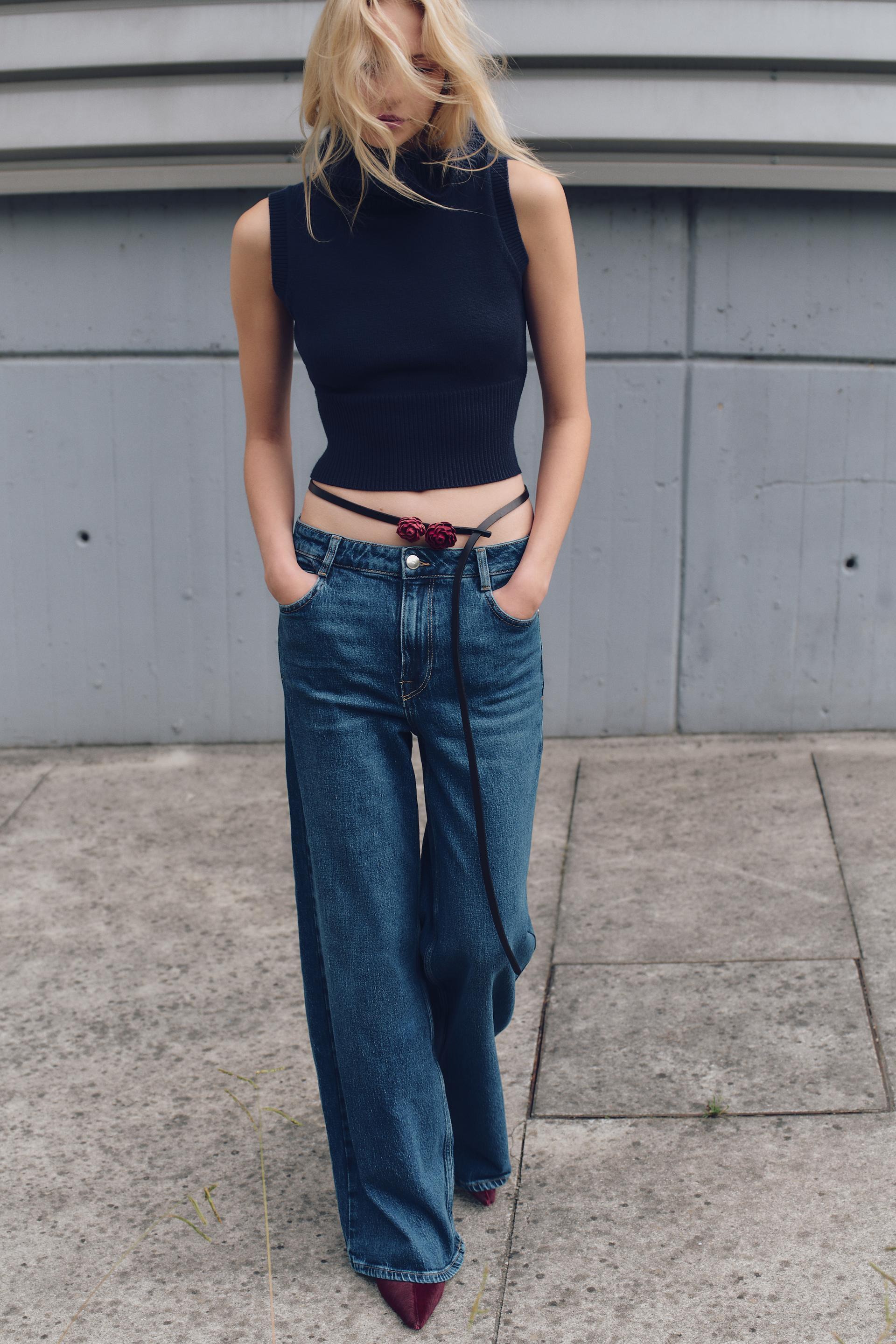 Z1975 HIGH RISE WIDE LEG JEANS Product Image