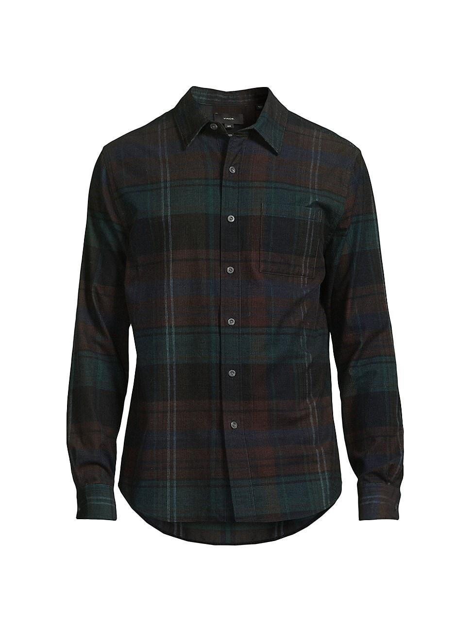 Men's Sierra Corduroy Plaid Sport Shirt Product Image