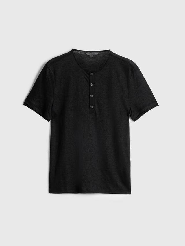 John Varvatos Bleeker Henley Tee Product Image