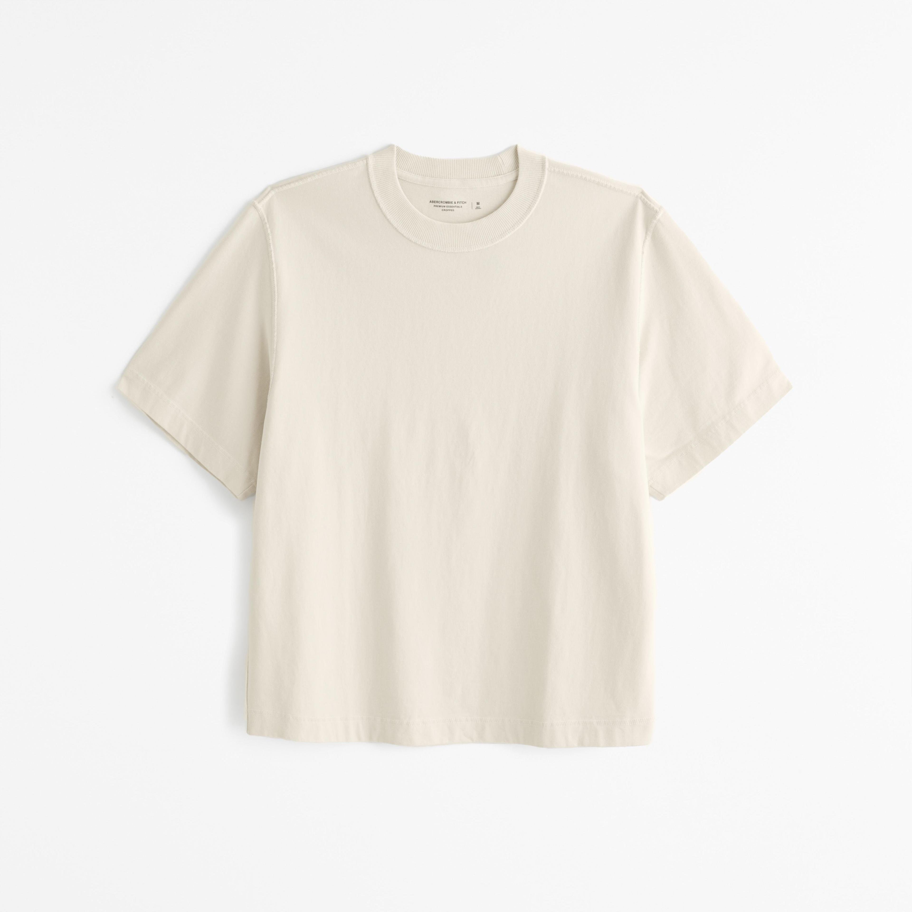 Premium Heavyweight Cropped Tee Product Image