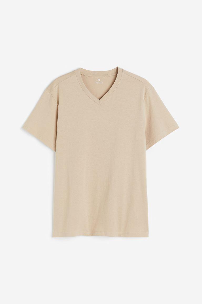 Regular Fit V-neck T-shirt Product Image