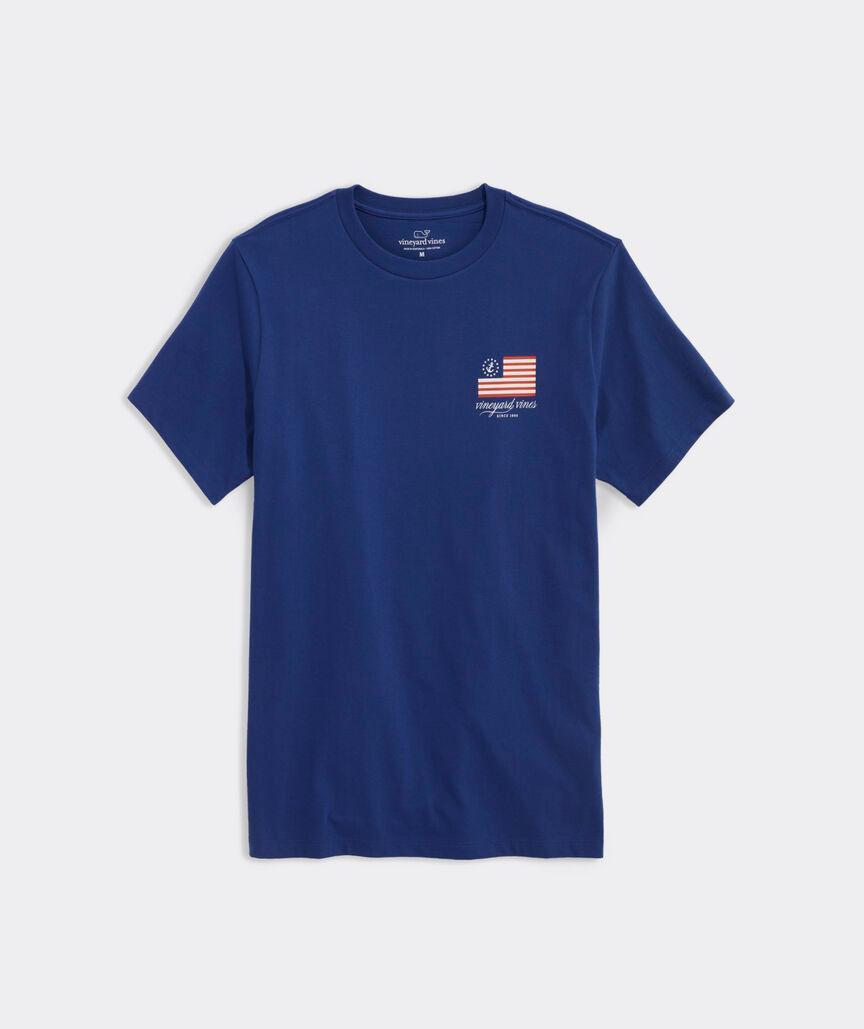 USA Anchor Flag Short-Sleeve Tee Product Image