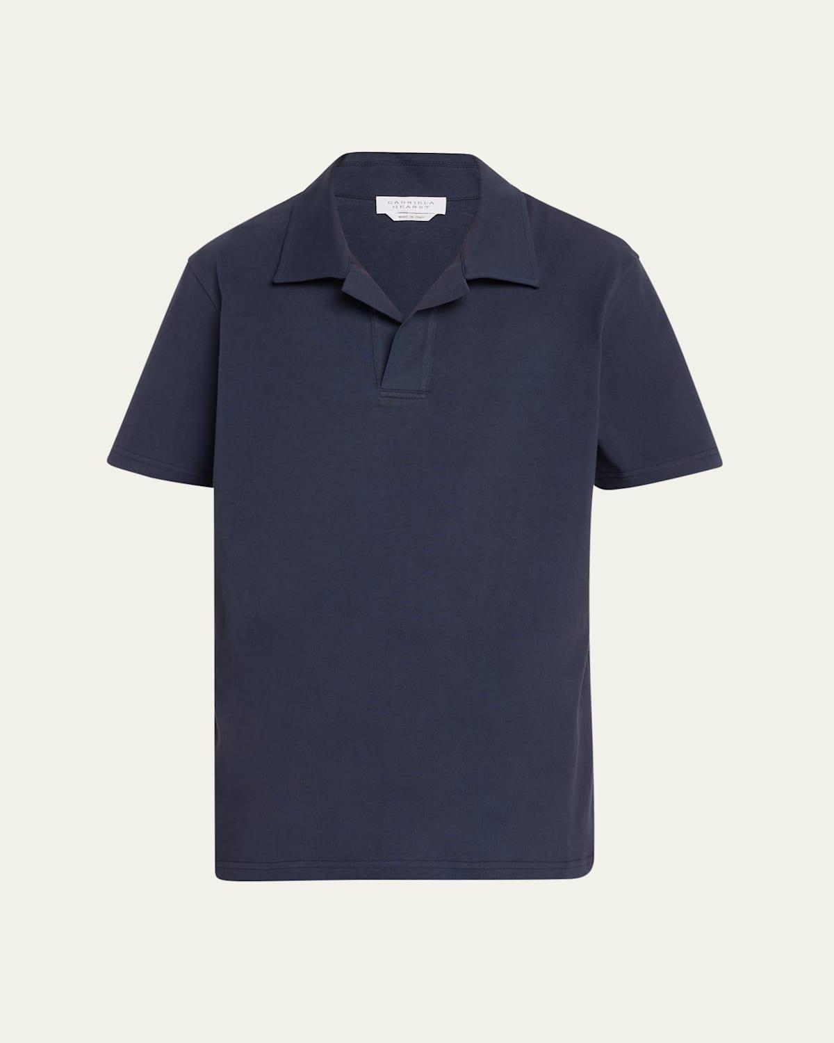 Mens Jaime Cotton Jersey Polo Shirt product image