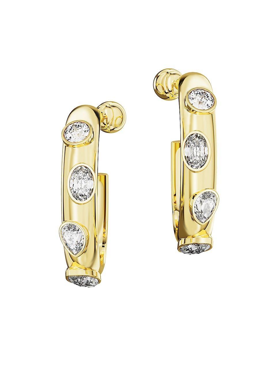 Swarovski Dextera Crystal Hoop Earrings Product Image