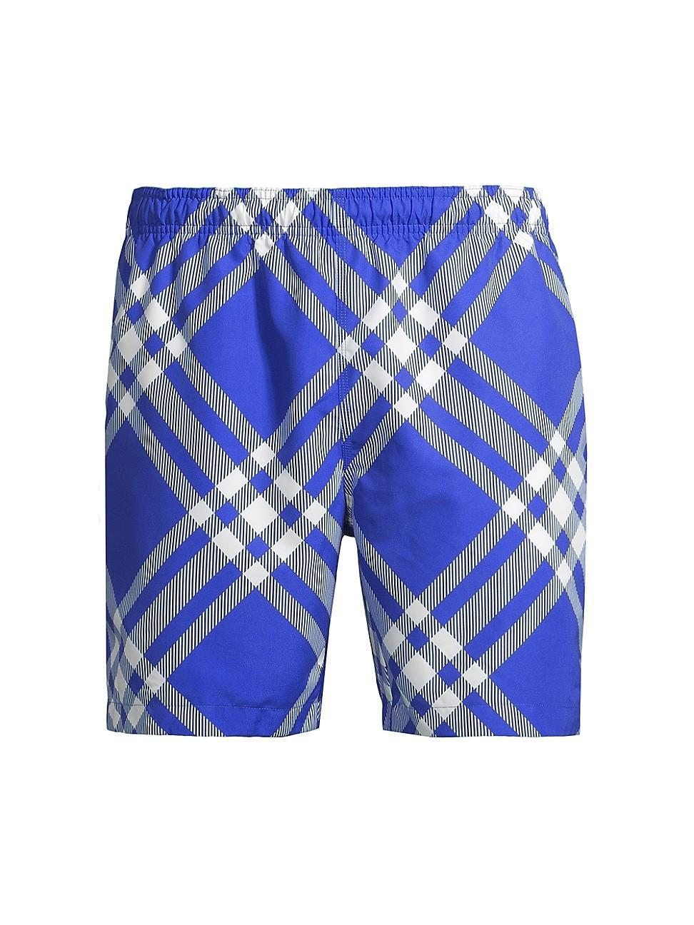 burberry Check Swim Trunks Product Image